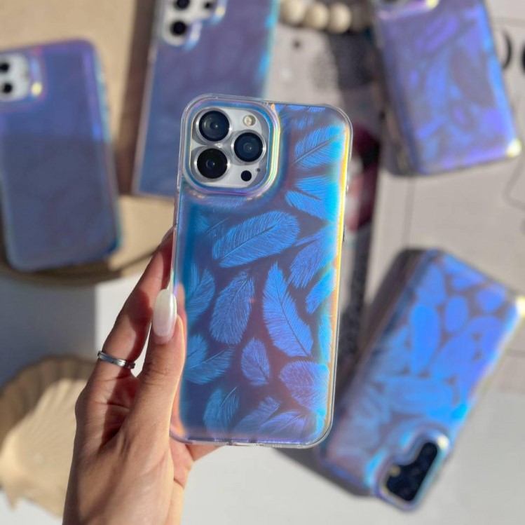 قاب پر آبی هولوگرامی پافری